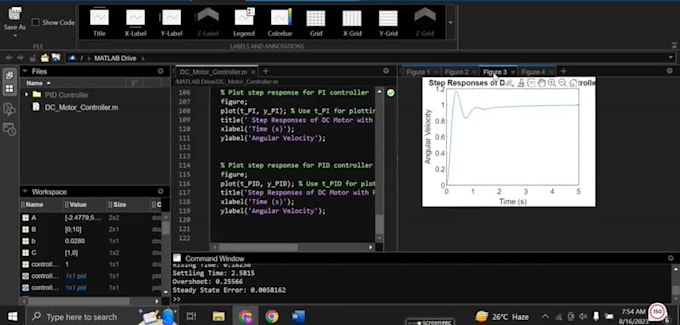 develop matlab scripts and simulink models for your project