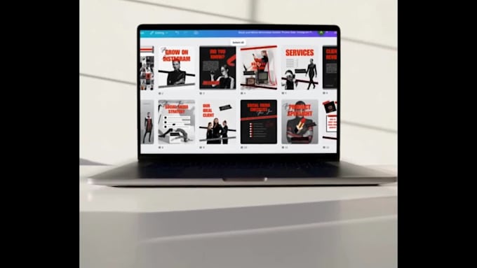 design customisable canva templates and carousels