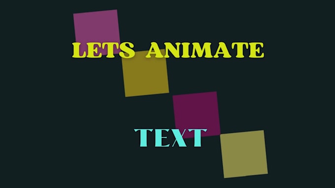 Create amazing and eye catching text animations by Shadab_01 | Fiverr