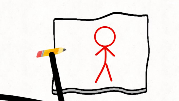 create funny stick figure animation stickman explainer videos for youtube etc