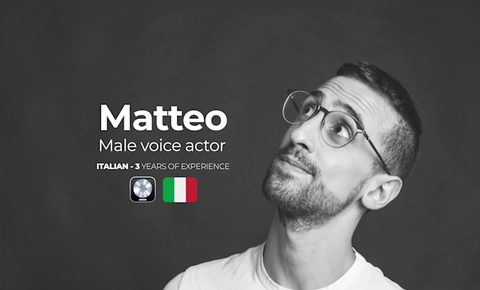 record a male voice actor track