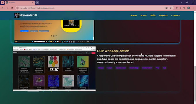 develop and customize websites from landing website to full length websites