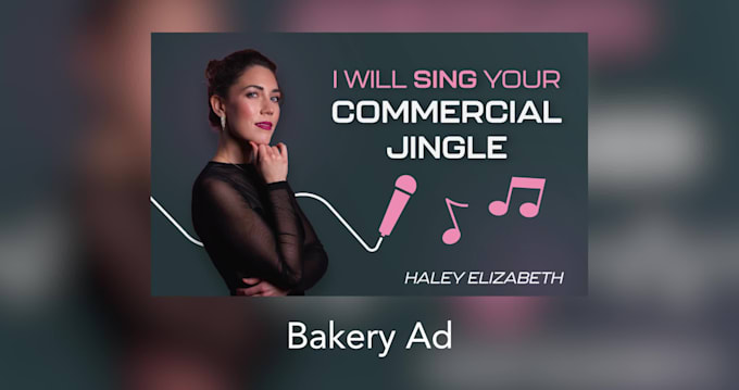 sing your commercial jingle
