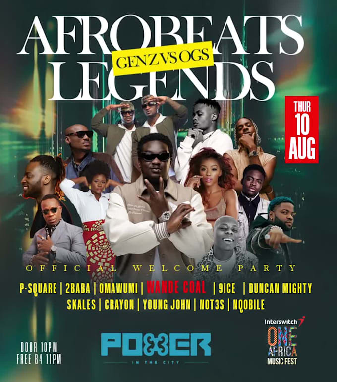 design animated flyer for your event