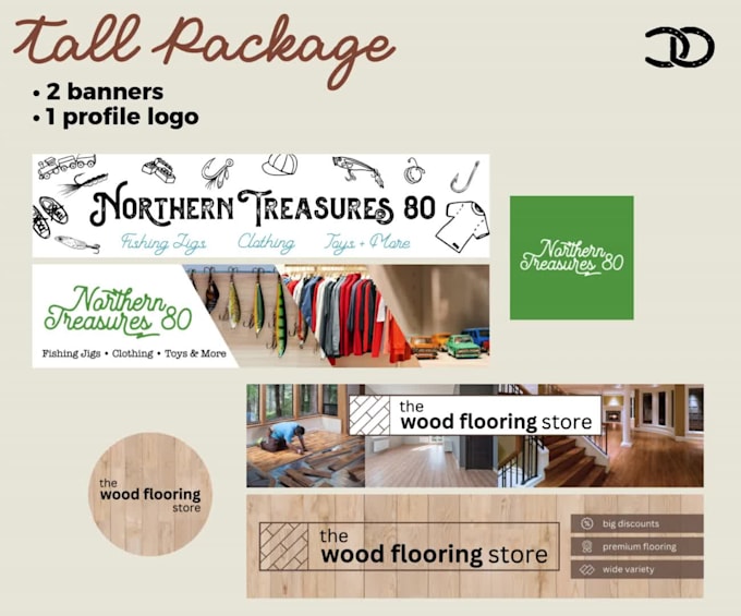 create an ebay billboard banner and profile image