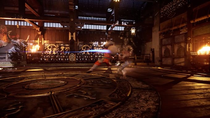 create an epic game trailer with realistic 3d animation