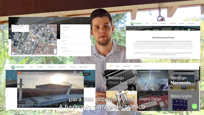 create a responsive website with a unique design