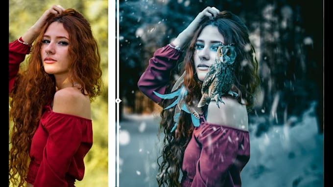 do natural and professional photoshop manipulation
