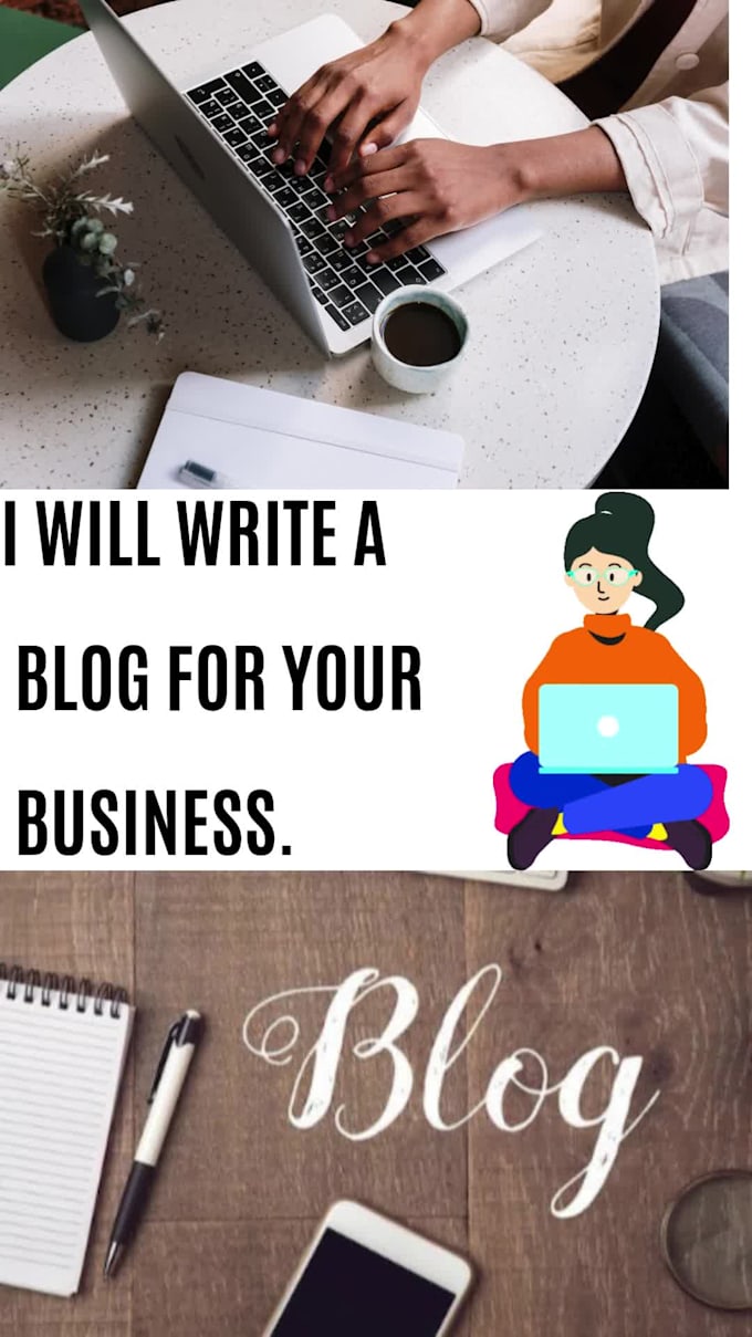 write a blog for your business