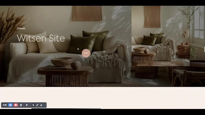 build an animated nextjs landing page with gsap