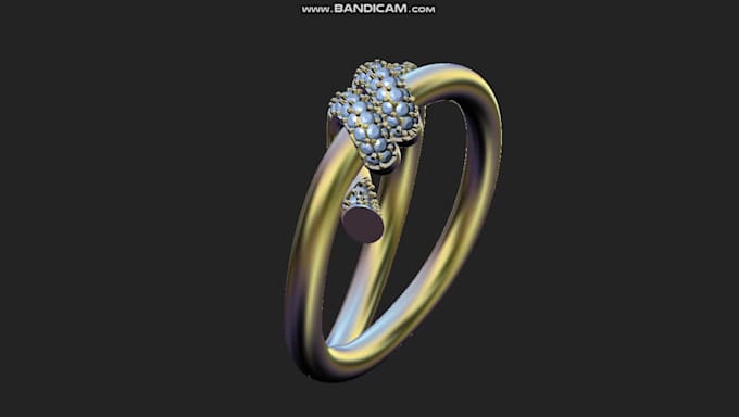 design unique and realistic 3d ring models for jewelry