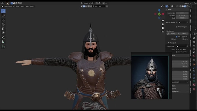 Do 3d character modeling for you by Waleed_khalid01 | Fiverr
