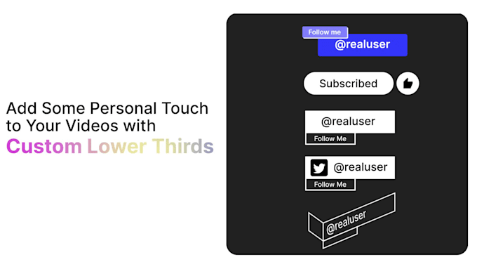 create custom youtube subscribe button animation