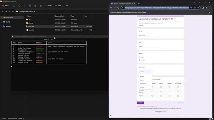 Create an automation script to eliminate any repetitive task by ... image.