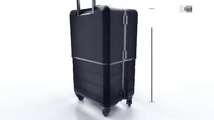 create 3d bag animation, 3d bag design, 3d backpack animation, 3d bag
