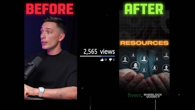 edit short form content for youtube and instagram
