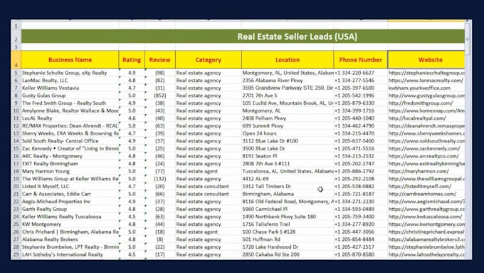 provide targeted b2b leads generation, business leads