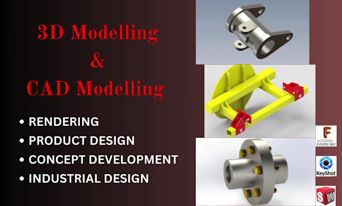 do 3d modelling, cad and 3d printing stl and dxf obj files