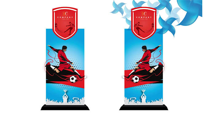 design banner, billboard, leaflet, and event graphics