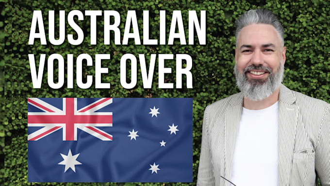 do an australian male voice over