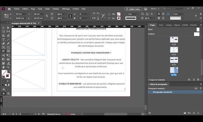 write a SEO content, article, cv, page in french