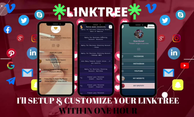 Linktree Landing Page Setup