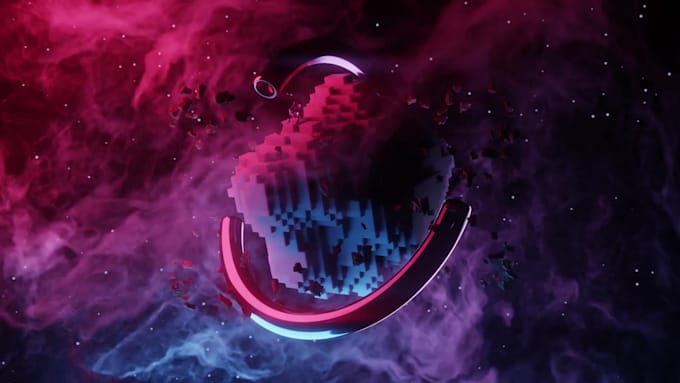 create abstract scifi environments
