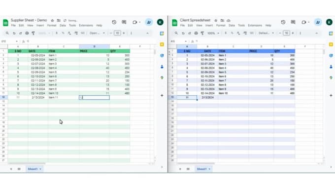 be your excel and google sheet expert