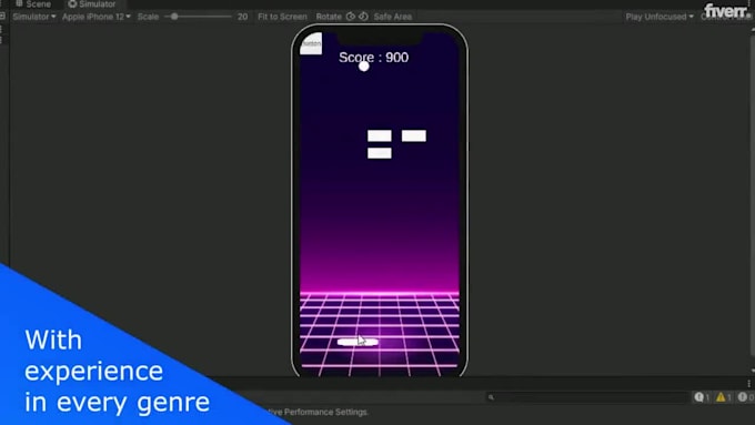 develop 2d,3d unity game