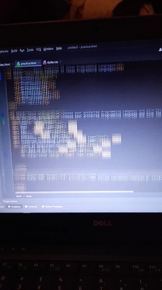 Ui design prototype html css by Randydav19 | Fiverr