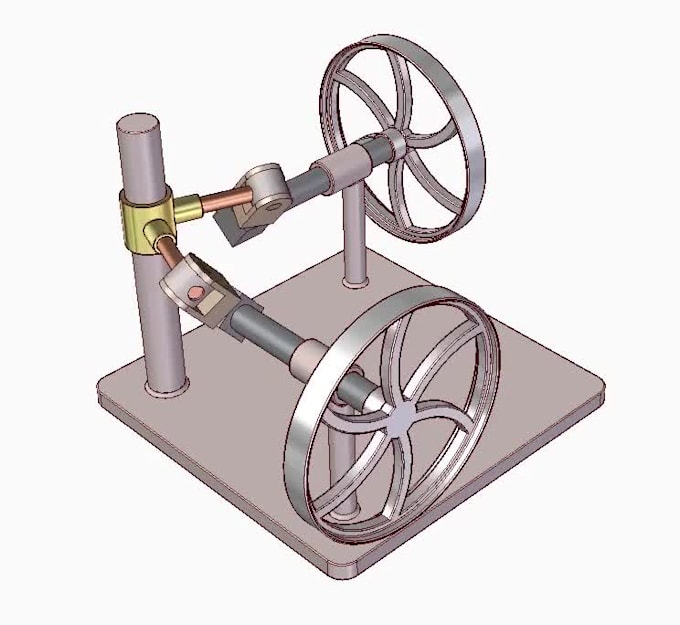 do mechanical engineering designs using  solid edge, solidwork, autocad