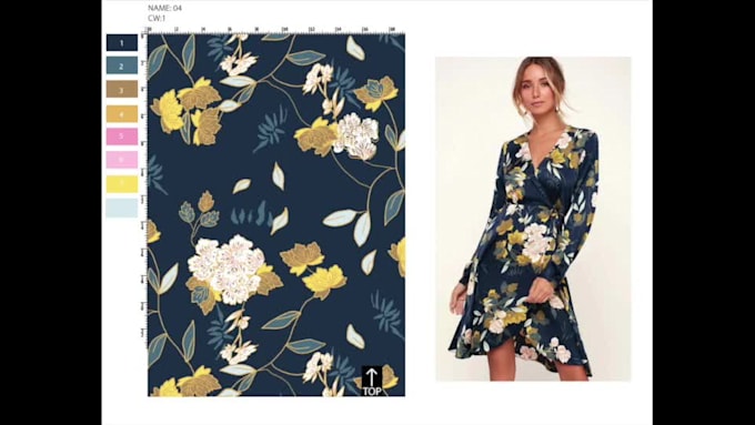 design a seamless repeating pattern design