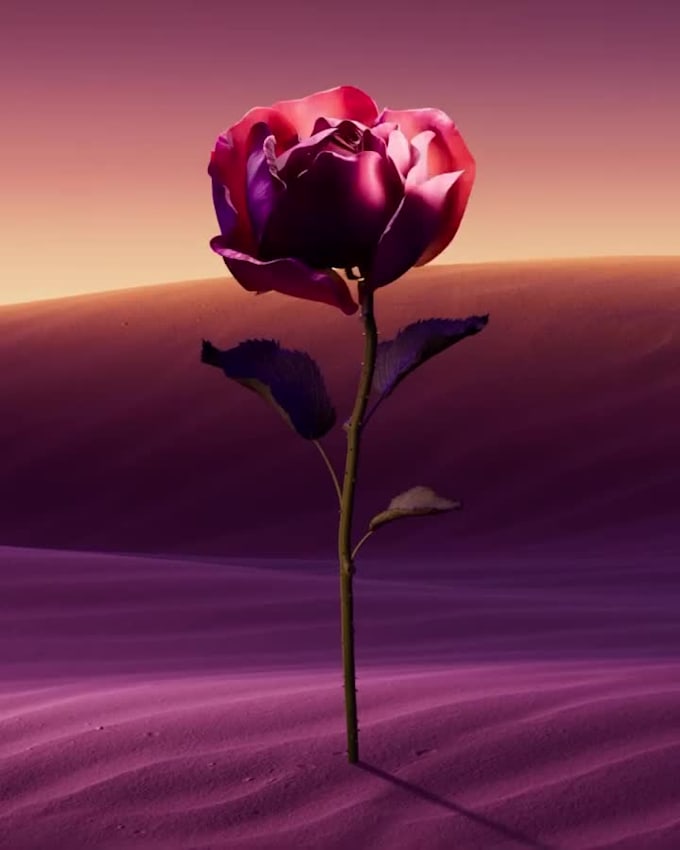 Create dynamic flower animation 3d plant animation 3d cgi animation by ...