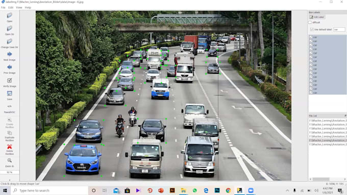 image annotation, data labeling, bounding box, text tagging for ml, ai model