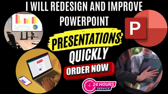 redesign and improve powerpoint presentation quickly