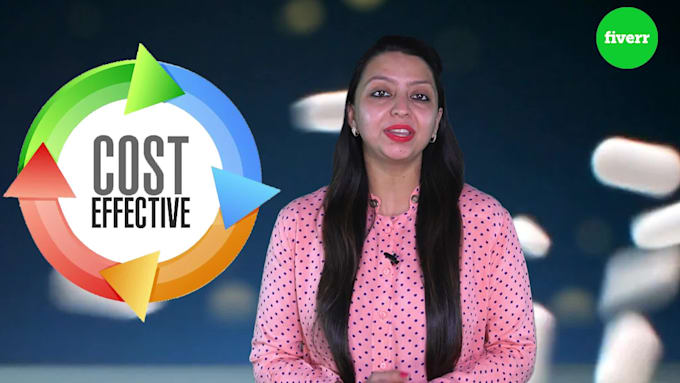 create a promotional spokesperson video