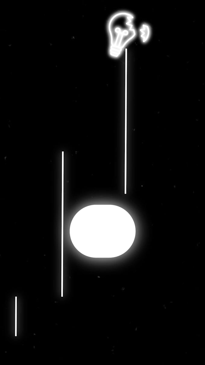 create animation in a minimalist style dan koe