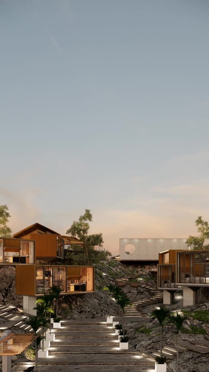 do 3d realistic rendering architectural design