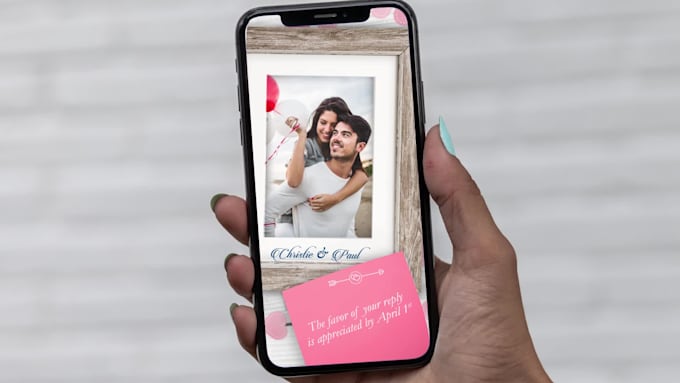 do an original video save the date for your wedding