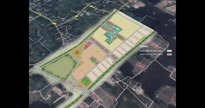 create property map, site plan, design and rendering
