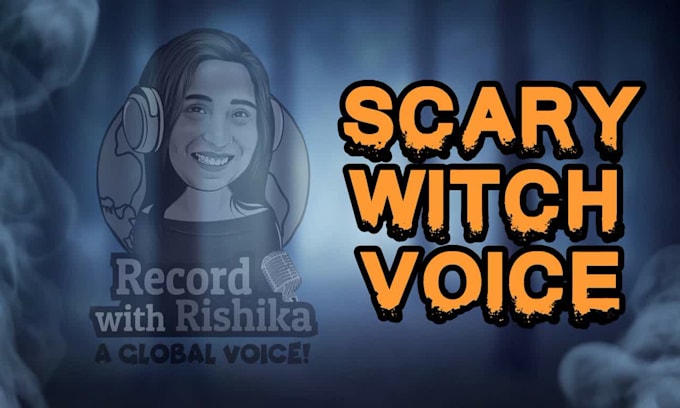 record a scary witch voice