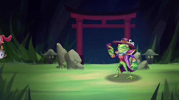 create high quality game character animation for you