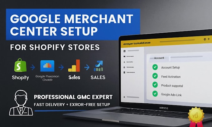setup, manage google merchant center, suspension, shopping ads campaign