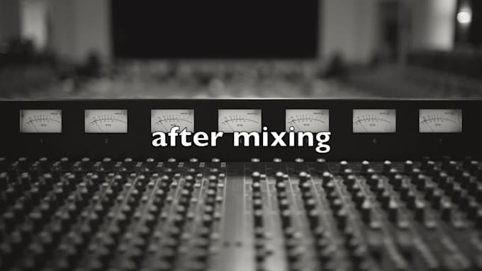 mix your hip hop, trap, or rap song for a radio ready sound