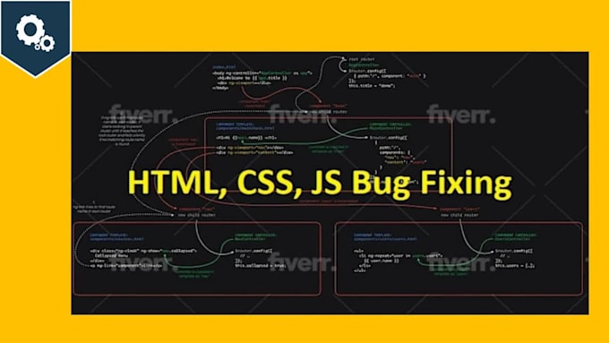 fix frontend bugs in HTML, CSS and javascript