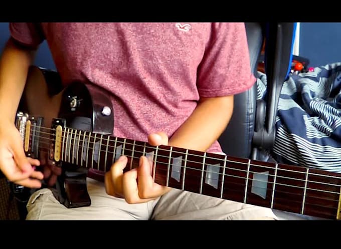 record guitar on your song