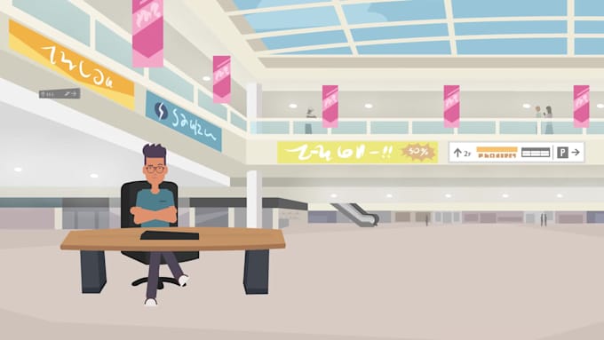 create stunning 2d explainer, whiteboard, animation video