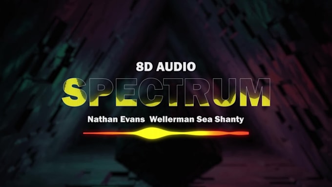 Make viral 8d surround music with stunning audio visualizer by