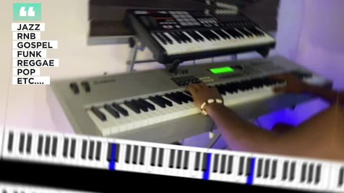 play piano and keyboard covers for any song