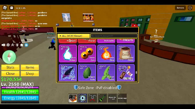 teach you how to pvp